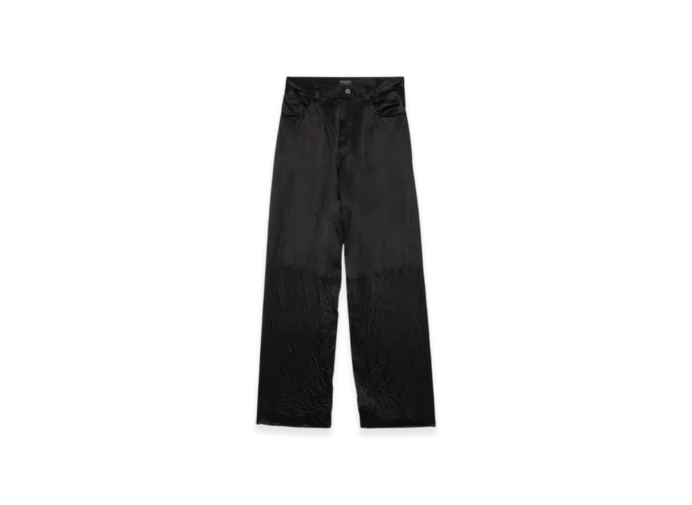BALENCIAGA 5 Pocket Baggy Pants "Black"