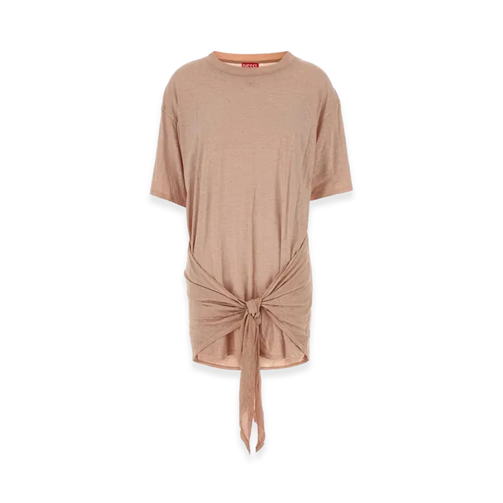 Diesel Women's Jersey T-Shirt Dress "Pink"