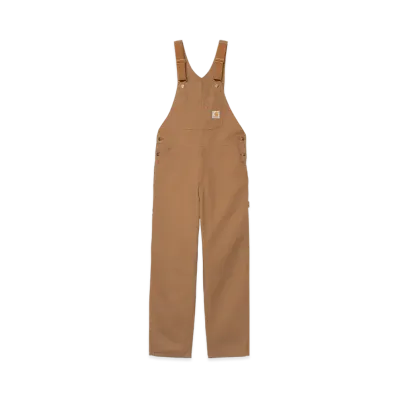Carhartt WIP Bib Overall "Hamilton Brown(Rinsed)"