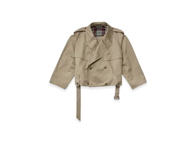 BALENCIAGA Women's Folded Trench "Sand"