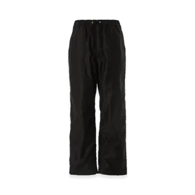 COMME des GARCONS HOMME Cotton Satin Baker Pants "Black"