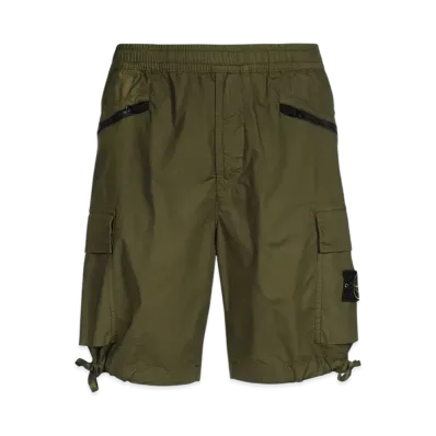Stone Island L0403 Bermuda Shorts - 21SS "Olive Green"