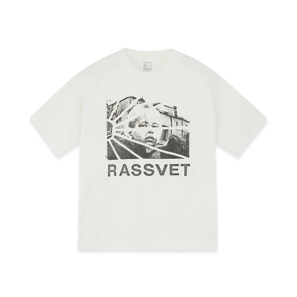RASSVET Heritage Logo Tee "White"