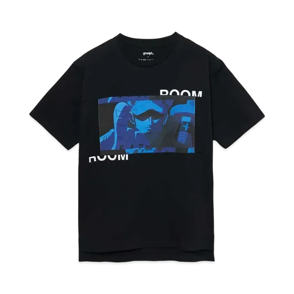 graniph x ONE PIECE Cutting T-Shirt "Black"
