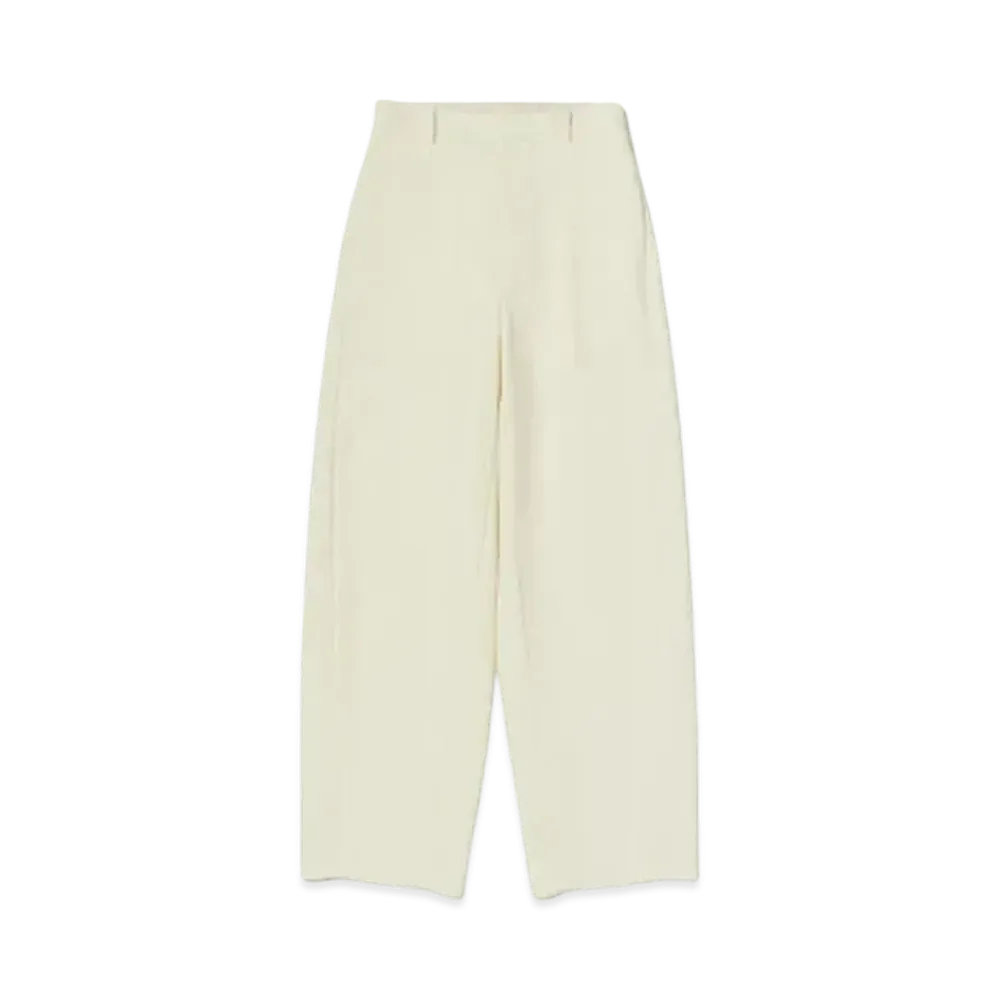 AURALEE Tense Wool Double Cloth Slacks "Ivory"