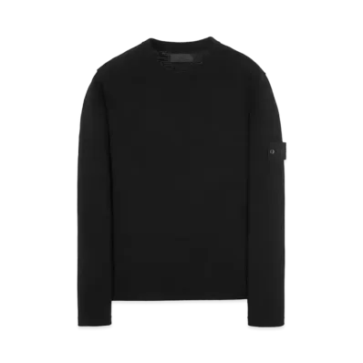 Stone Island 567FA PURE WOOL_GHOST PIECE "Black"