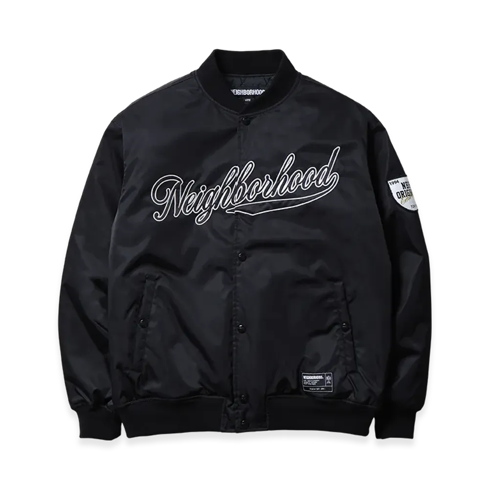 NEIGHBORHOOD Baseball Jacket "Black"