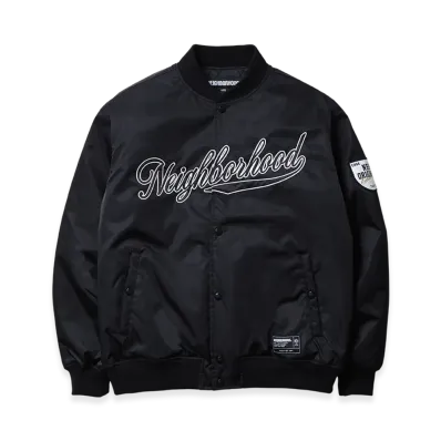 NEIGHBORHOOD Baseball Jacket "Black"