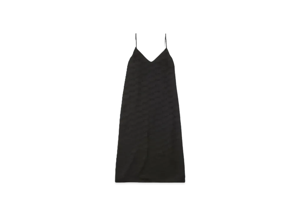 BALENCIAGA Women's BB Monogram Pajama Dresses "Black"