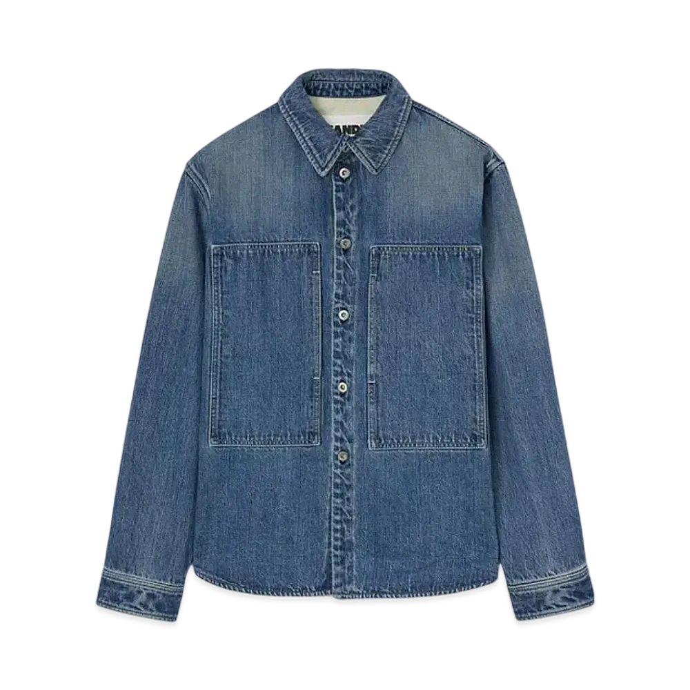 Jil Sander Women's Denim Shirt "Canard"