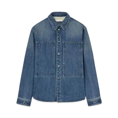 Jil Sander Women's Denim Shirt "Canard"