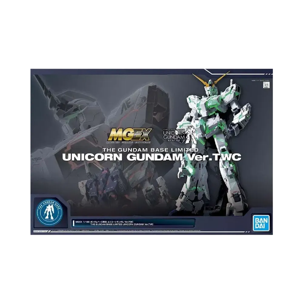 BANDAI "MASTER GRADE EXTREME" -MOBILE SUIT GUNDAM UNICORN- MGEX 1/100 Unicorn Gundam Ver.TWC Gundam Base Limited