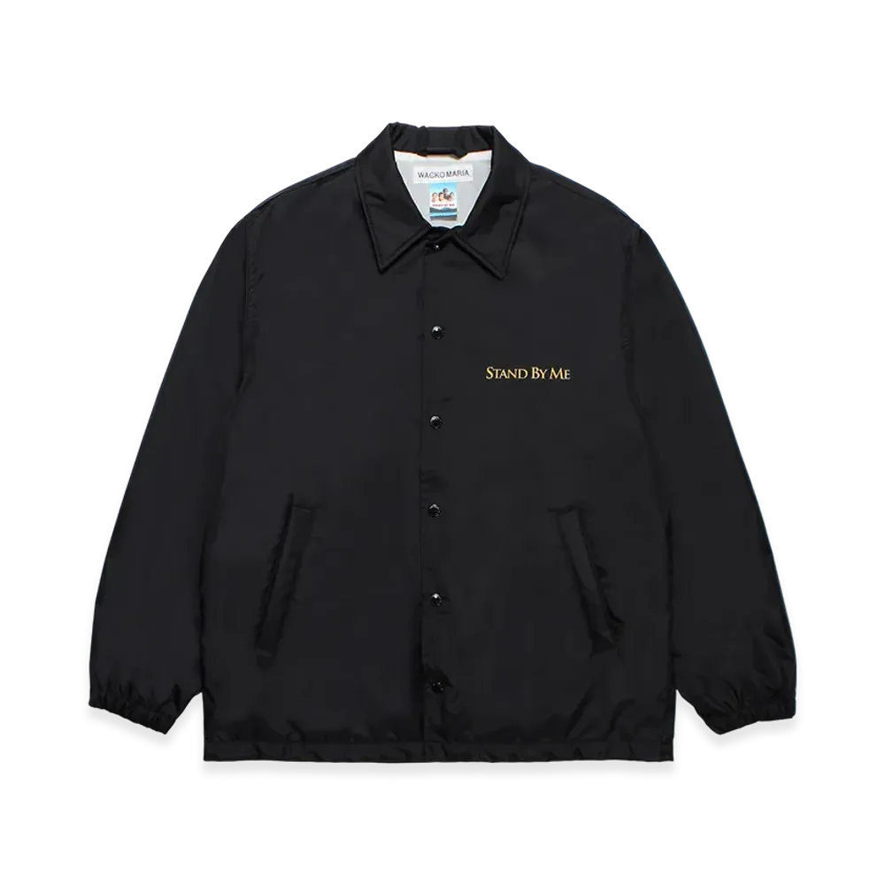 WACKO MARIA x Stand By Me Coach Jacket "Black"