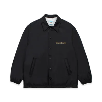 WACKO MARIA x Stand By Me Coach Jacket "Black"