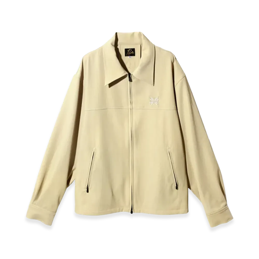NEEDLES PE/R/PU Cavalry Twill Sport Jacket "Beige"