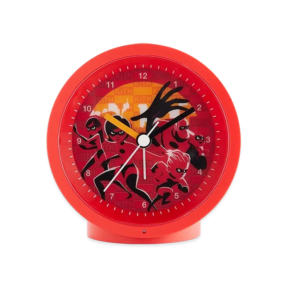 Kith x Disney Pixar Kids Incredibles Clock "Red"