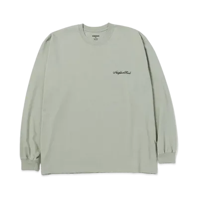 NEIGHBORHOOD 24SS NH Tee LS-3 "Sage Green"