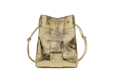 Bottega Veneta Cassette Small Crossbody Bucket Bag "Super Moon"