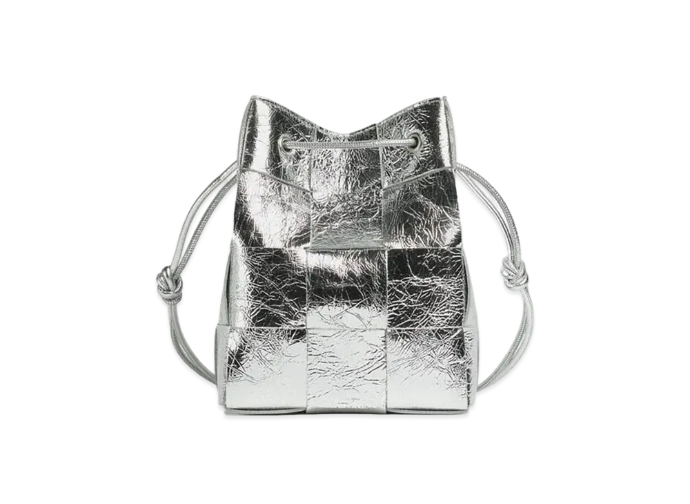 Bottega Veneta Cassette Small Crossbody Bucket Bag "Super Moon"