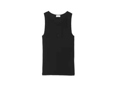 Saint Laurent Women's Cassandre Tank Top "Black"