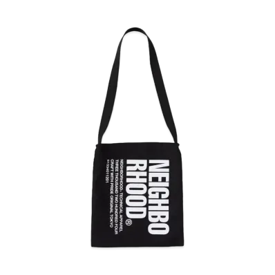 NEIGHBORHOOD ID Shoulder Bag "Black"
