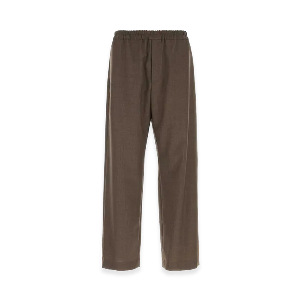 The Row Wool Ari Pant "Brown/Chocolate"