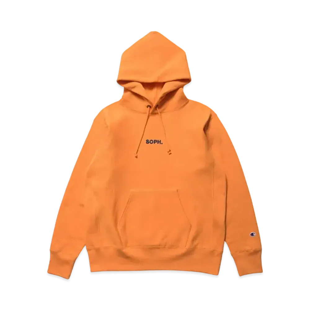 Champion x SOPH. Reverse Weave Hoodie "Orange"