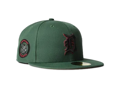 NEW ERA x HOME GAME Detoroit Tigers CO Primary Logo 59Fifty "Dark Green"