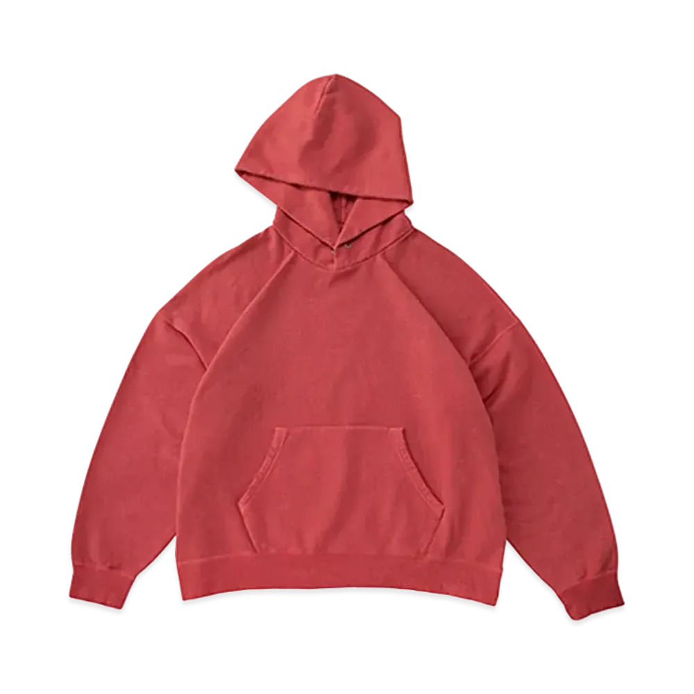 visvim AMPLUS HOODIE P.O. (UNEVEN DYE) "Red"