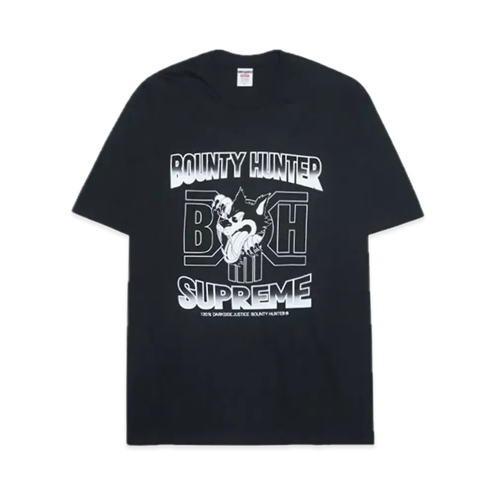Supreme x BOUNTY HUNTER Wolf Tee "Black"