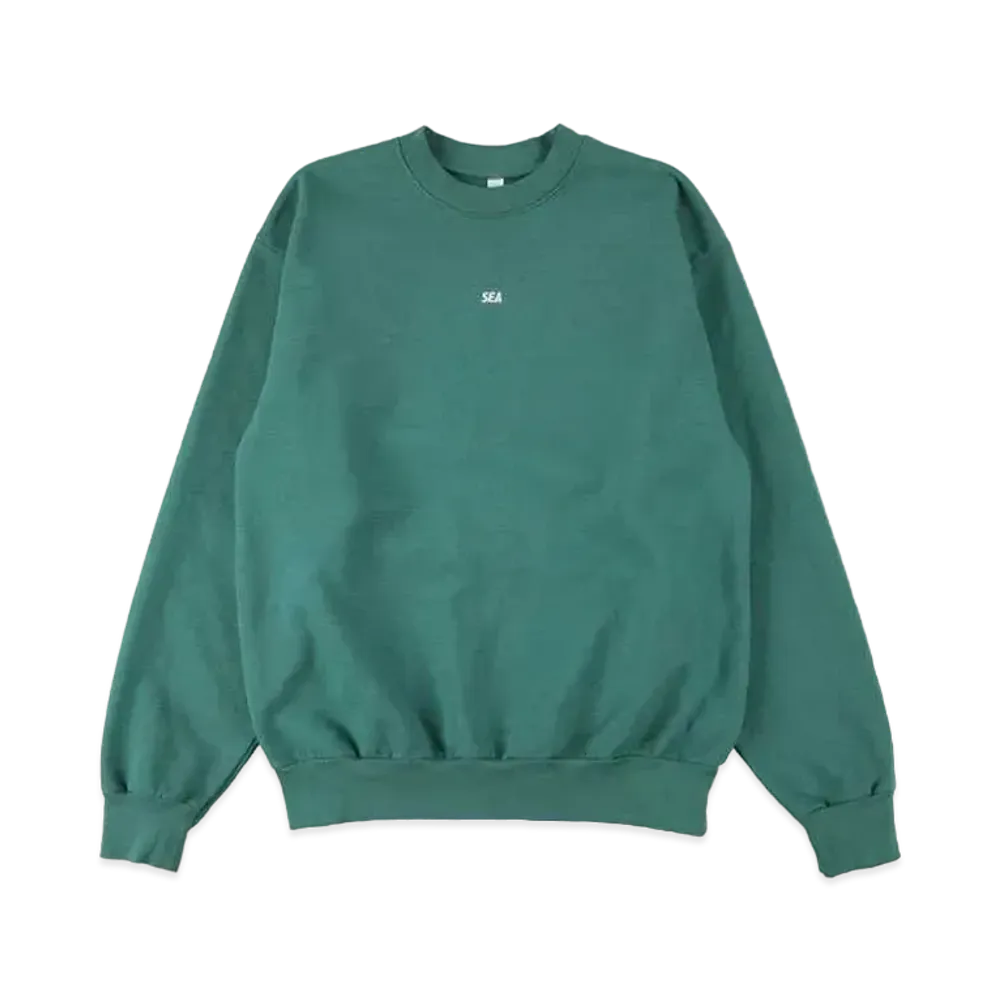 WIND AND SEA x LOS ANGELS APPAREL CREW NECK "Green"