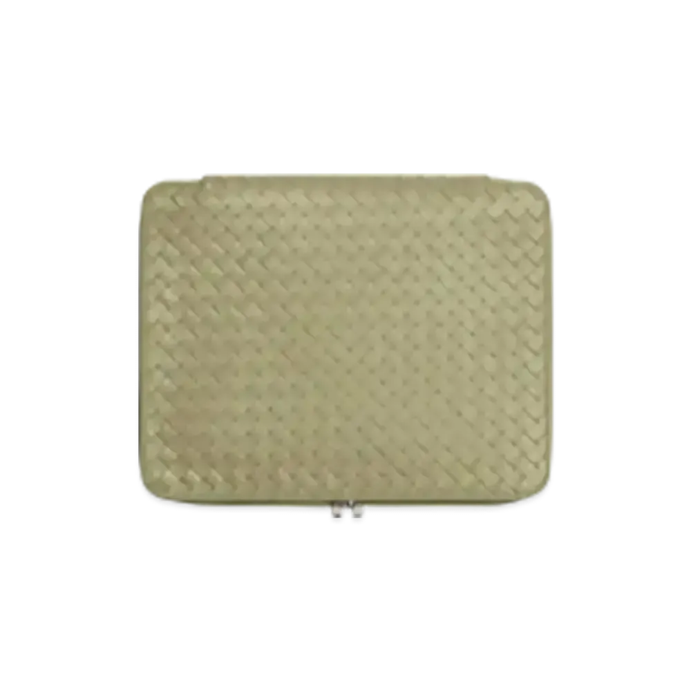 Bottega Veneta Intrecciato Medium Packing Cube "Travertine"
