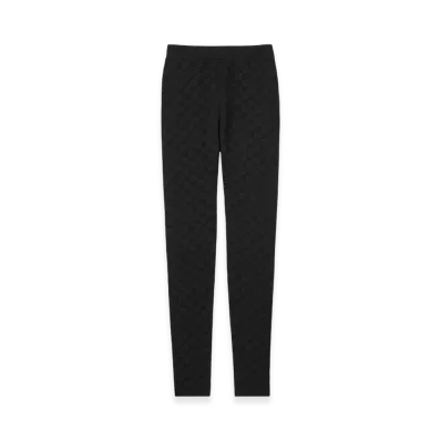GUCCI Women's GG Jacquard Leggings "Black"