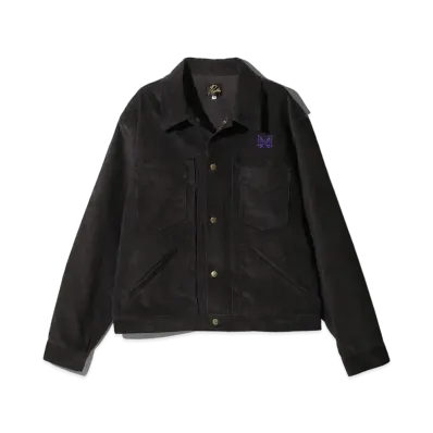 Needles Penny Jean Jacket 14W Corduroy "Dark Brown"