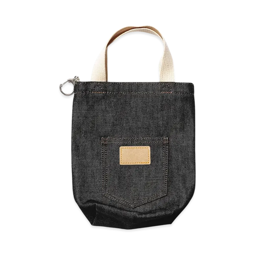 Unlikely Miniature Denim Tote bag "Black"