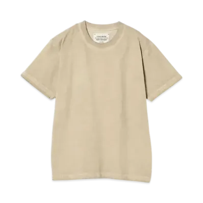 BEAMS FUTURE ARCHIVE Aging T-Shirt "FadeBeige"