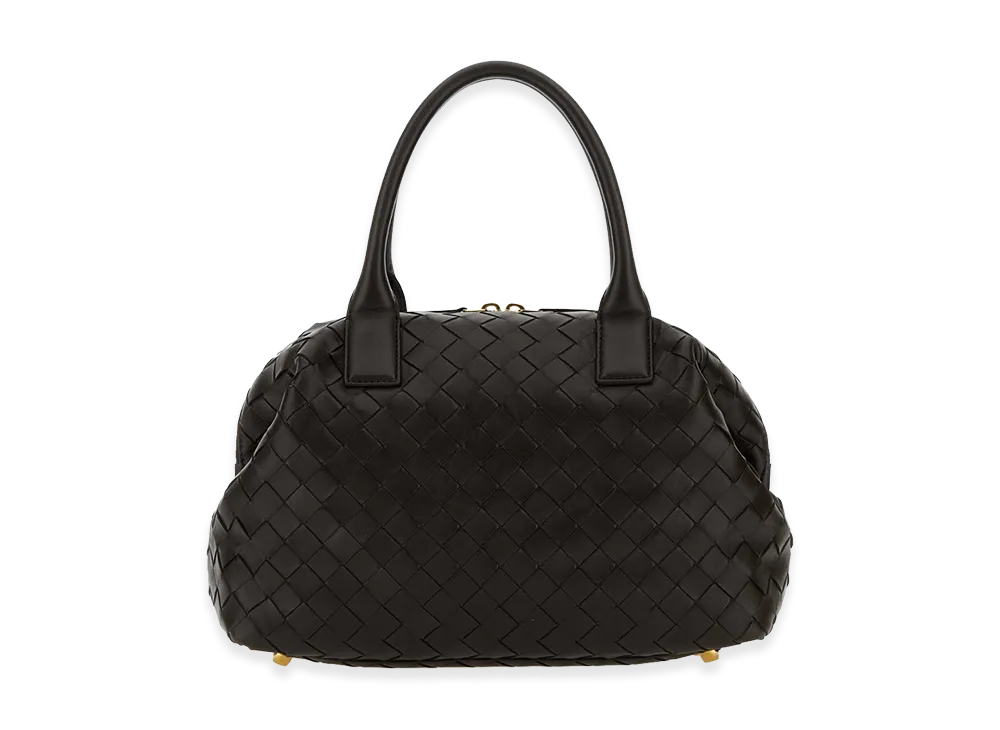 Bottega Veneta Women's Nappa Leather Medium Handbag "Dark Brown"