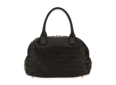 Bottega Veneta Women's Nappa Leather Medium Handbag "Dark Brown"