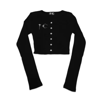 THUG CLUB TC Cardigan "Black"