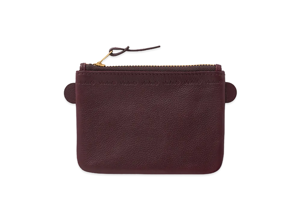 visvim Leather Essentials Case (KNGR) "Burgundy"