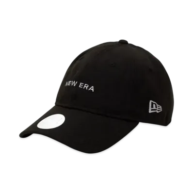 NEW ERA Golf Women's 9Forty Long Visor Open Back "Black"