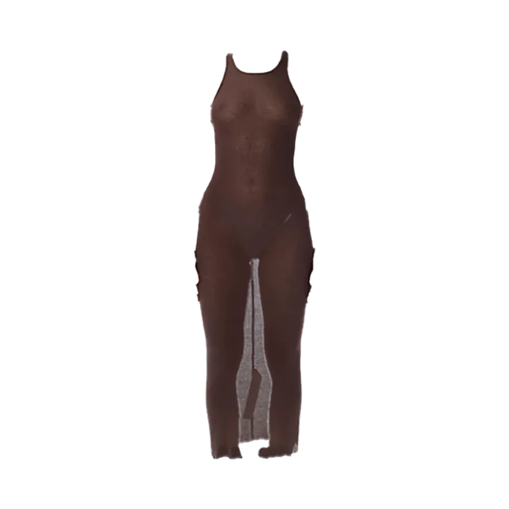Rick Owens Women's Dresses "Brown"