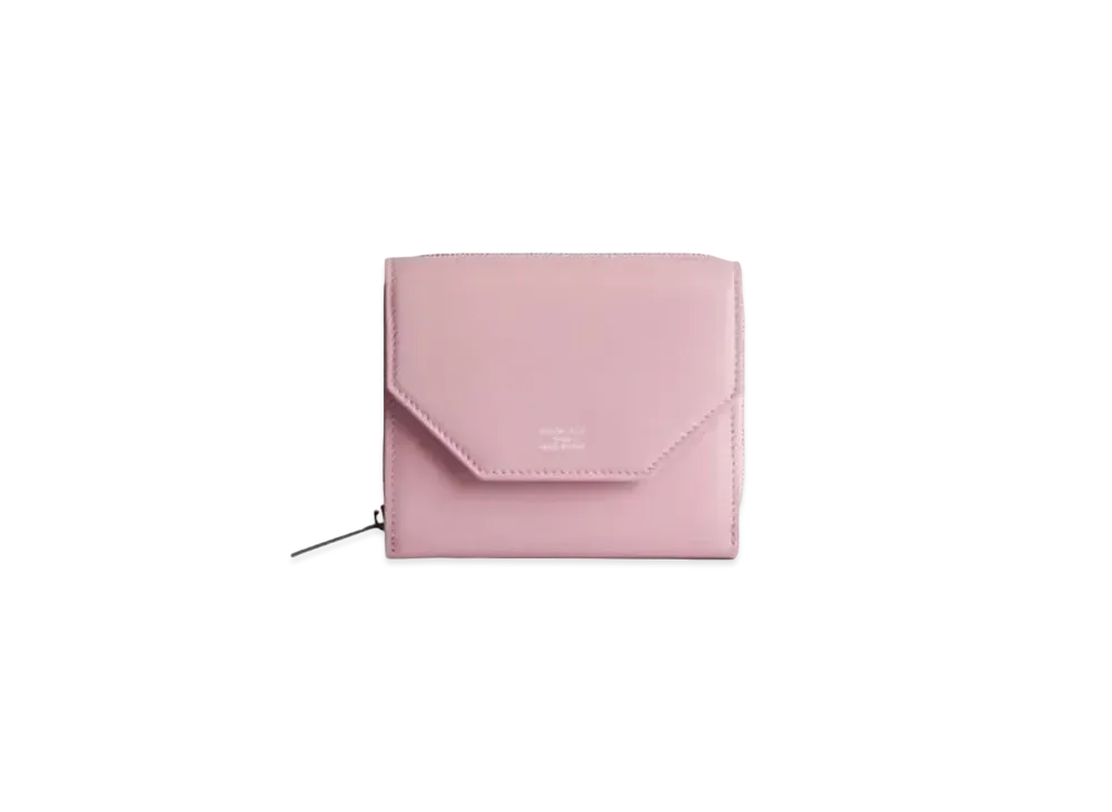 BALENCIAGA Envelope Flap Compact Wallet "Pink"
