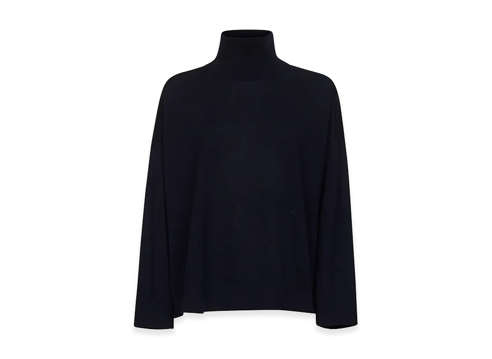 Bottega Veneta Women's Sweaters "Dark Blue"