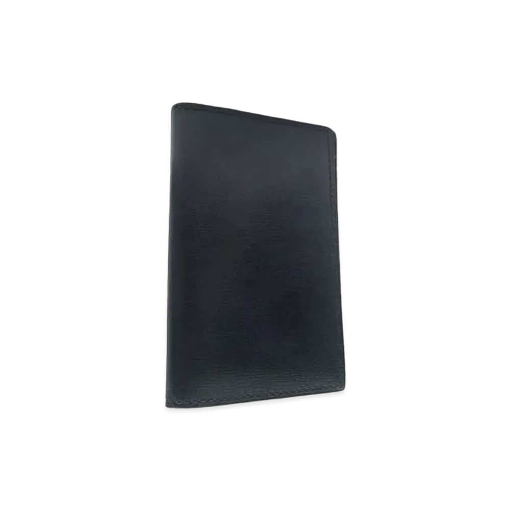 Valextra Business Card Case "Navy"