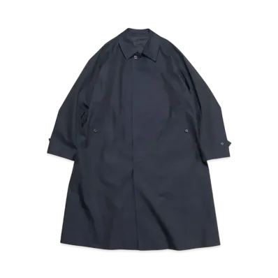 SOPHNET. Balmachaan Coat "Navy"