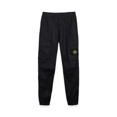 Stone Island 30719 Supima Cotton Twill Stretch-TC Cargo Pants - 22SS "Navy Blue"