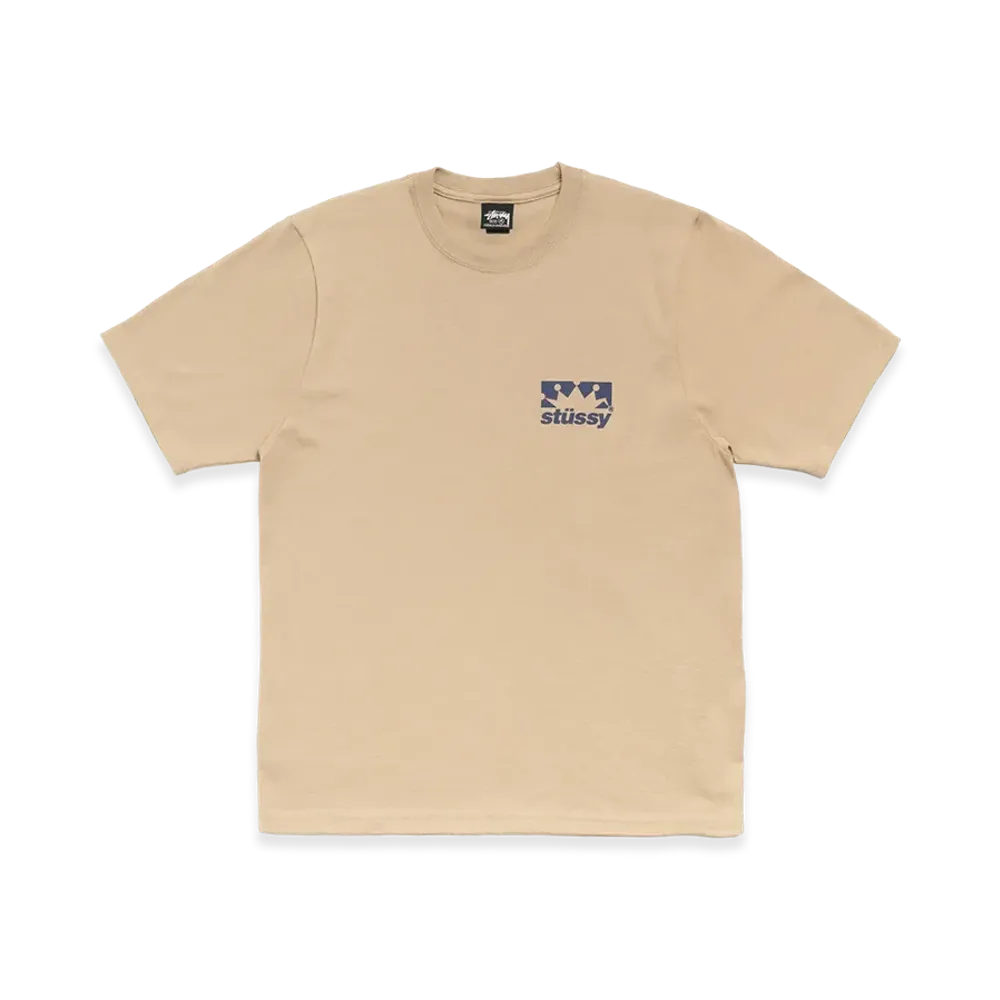 Stussy Box Crown Tee "Khaki"
