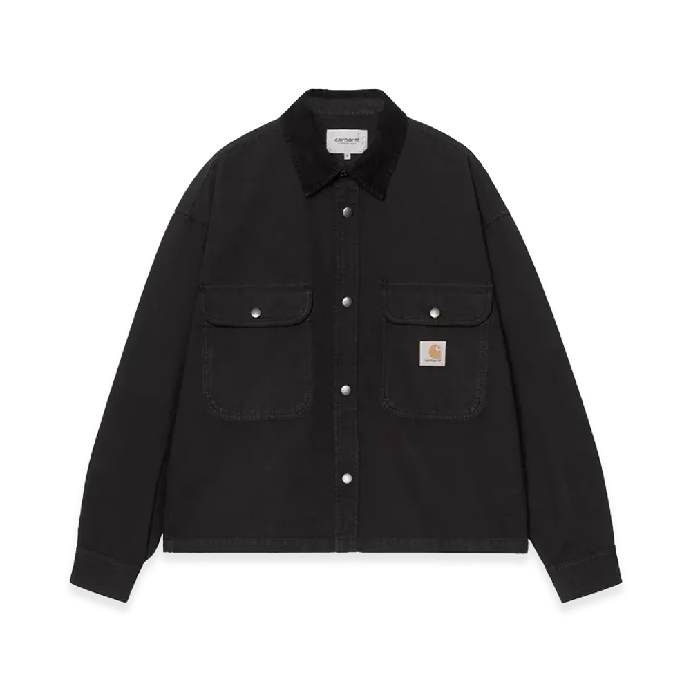 Carhartt WIP Prescott Shirt Jac "Black/Black(Garment Dyed)"