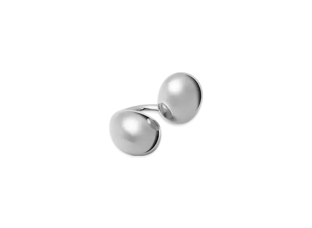 Bottega Veneta Drop Ring "Silver"